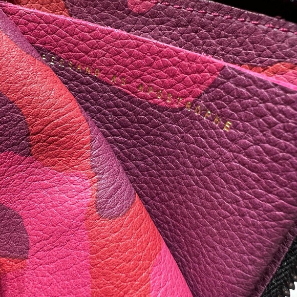 AMPERSAND AS APOSTROPHE HALF-ZIP WALLET ROSE CAMOUFLAGE - Picture 3 of 3